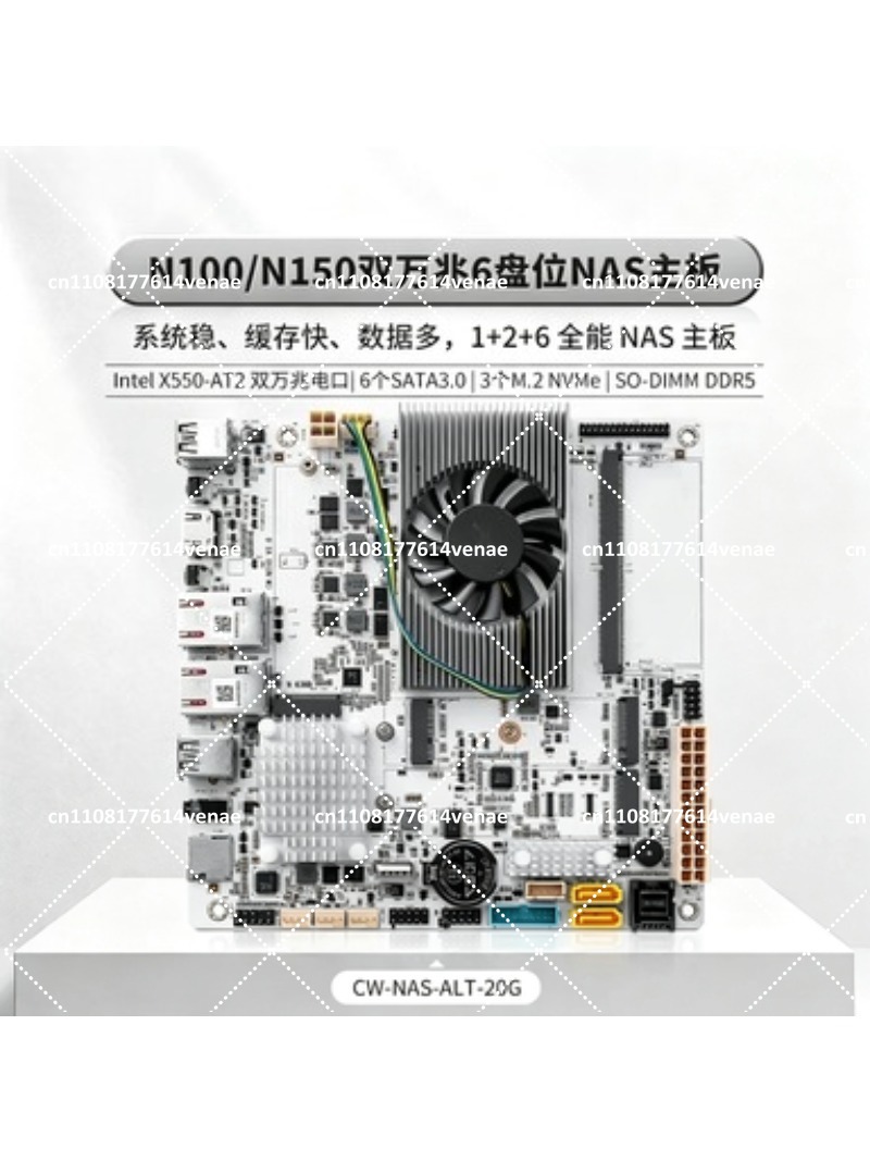 Nas Motherboard 8 Sata Mini Itx - Материнская плата NAS на 8 отсеков