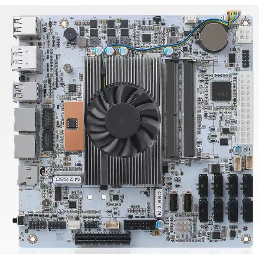 Nas Motherboard 8 Sata Mini Itx - Материнская плата Mini-ITX белого цвета M11
