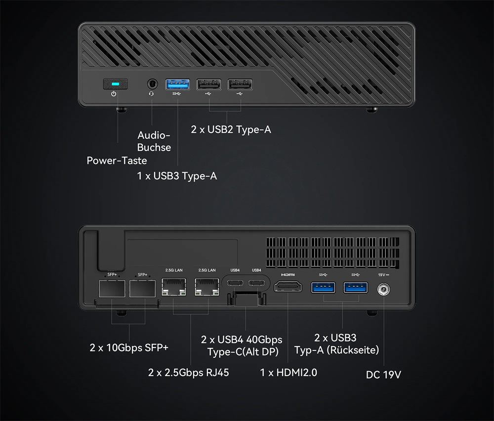 Мини-ПК MINISFORUM MS-01 Intel – обзор и цена Intel Core I9 13900H Mini Pc