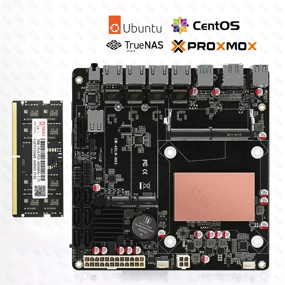 Материнская плата ITX N150 для – обзор и цена Nas Motherboard 8 Sata Mini Itx