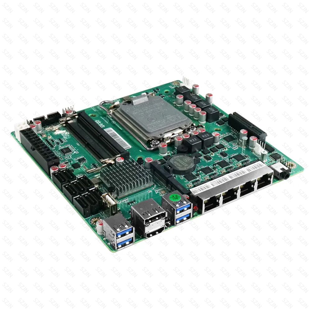 NAS Set Q670 MINI ITX Материнс – обзор и цена Nas Motherboard 8 Sata Mini Itx