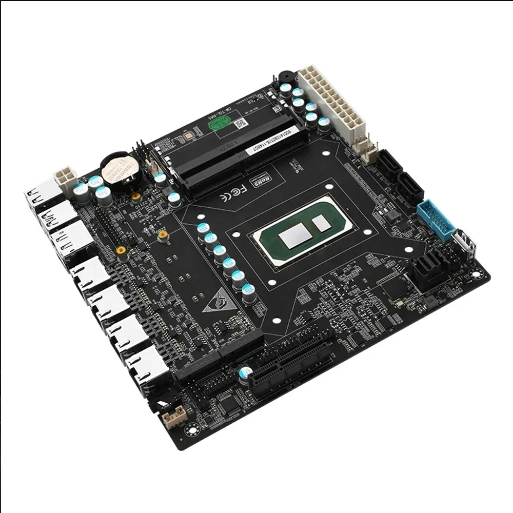 Материнская плата Nas ITX Set  – обзор и цена Nas Motherboard 8 Sata Mini Itx