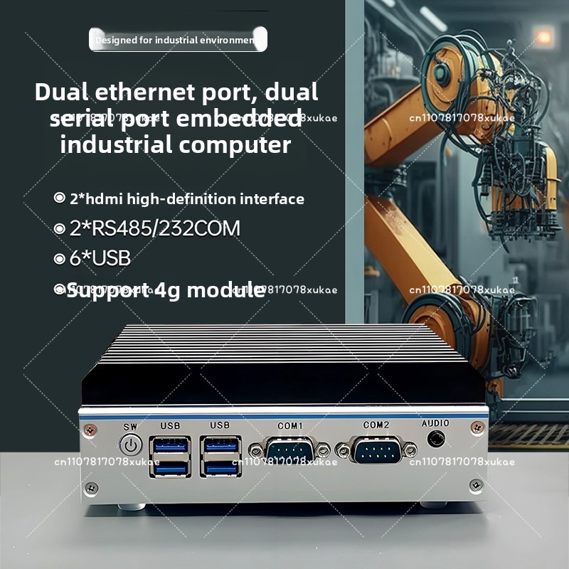 Мини-промышленный ПК — четырех – обзор и цена Fanless Industrial Pc Rs485 Core I7