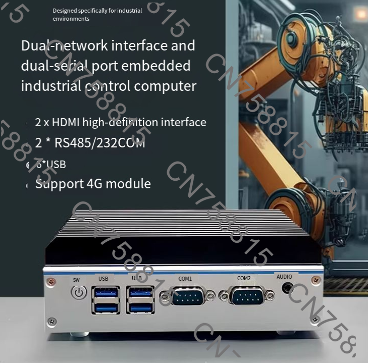 Промышленный ПК с двумя LAN-по – обзор и цена Fanless Industrial Pc Rs485 Core I7