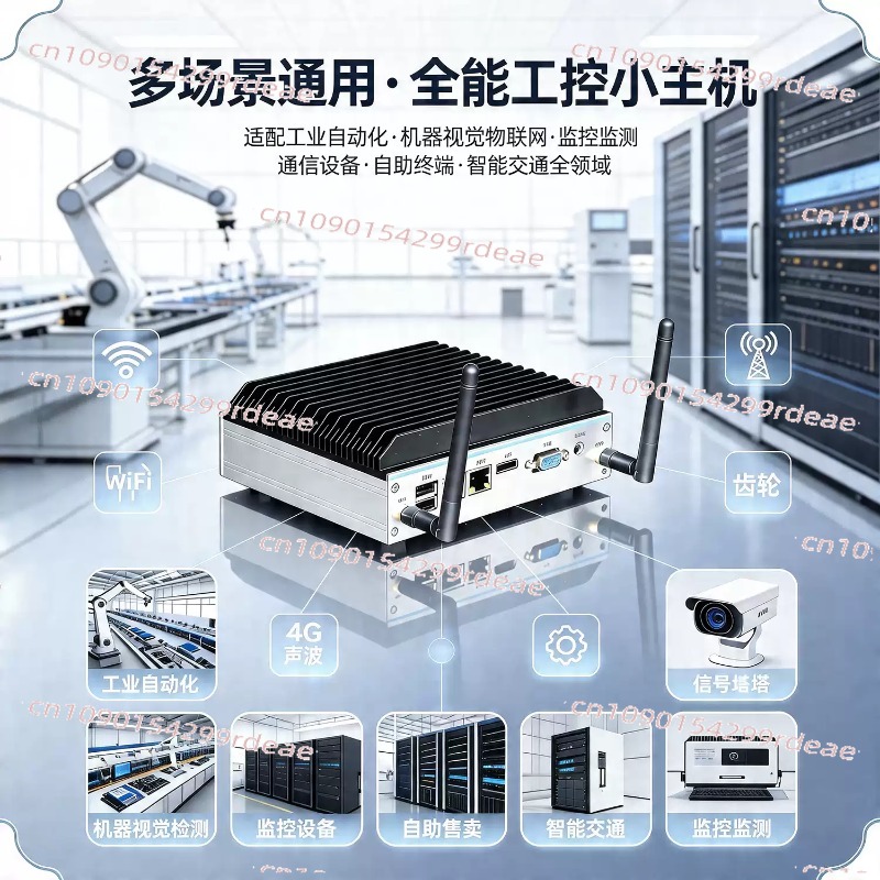Мини-промышленный ПК - четырех – обзор и цена Fanless Industrial Pc Rs485 Core I7