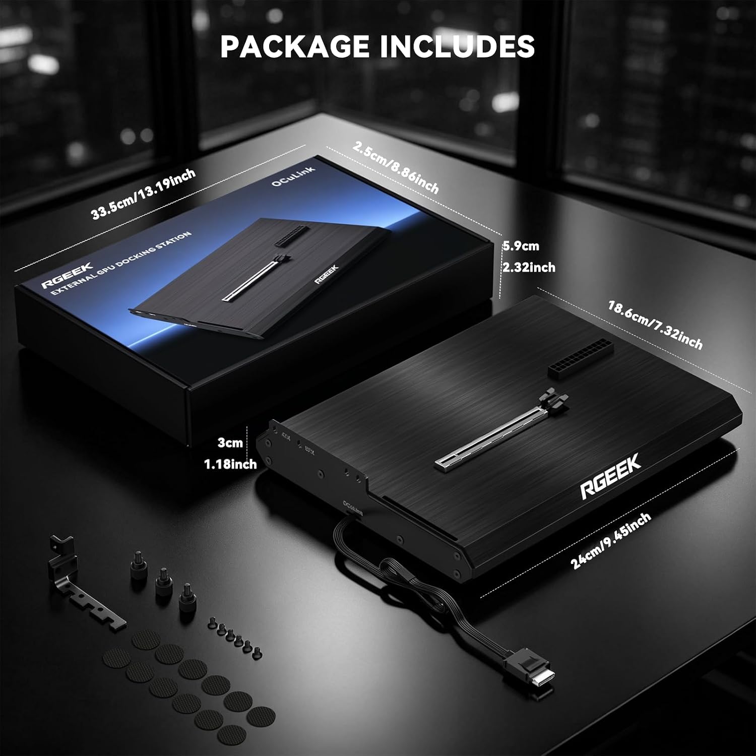 Док-станция OCuLink eGPU PCIe  – обзор и цена Oculink Egpu Mini Pc