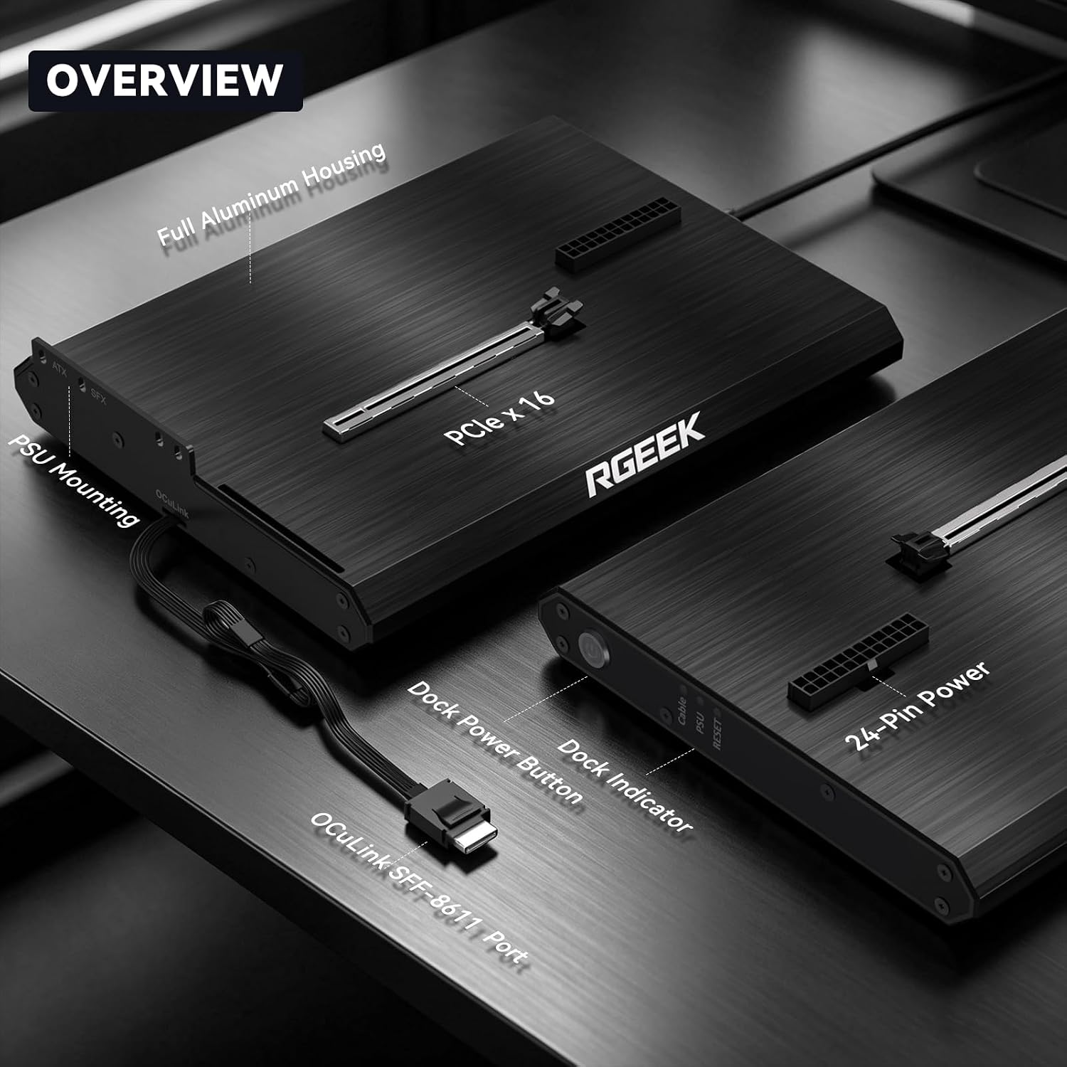 Док-станция OCuLink eGPU PCIe  – обзор и цена Oculink Egpu Mini Pc