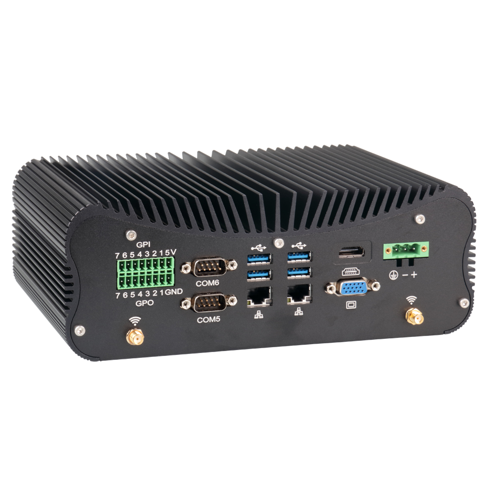 Промышленный безвентиляторный  – обзор и цена Fanless Industrial Pc Rs485 Core I7